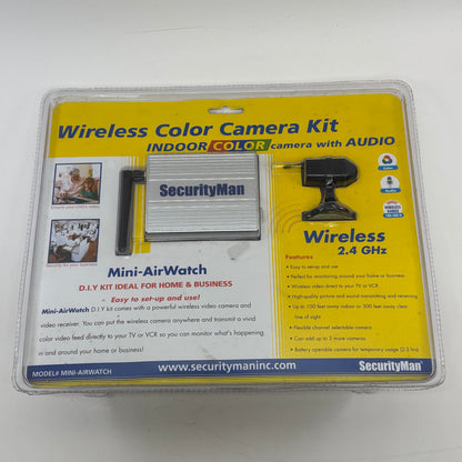 SecurityMan Wireless Color Camera Kit MINI-AIRWATCH
