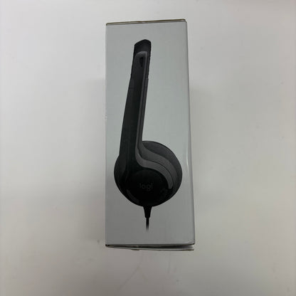 New Logitech  H390  Black USB Computer Headset w/Mic